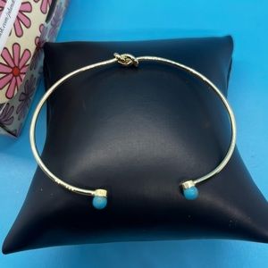 Plunder Janie bracelet-NEW IN BOX~Danty Faux Turquoise~beautiful alone or stack